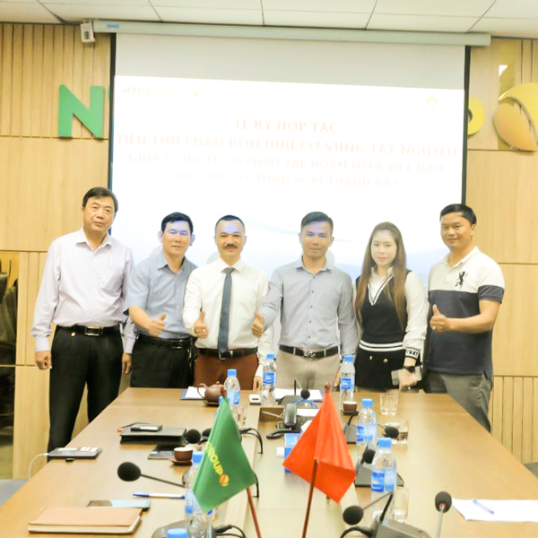 Lễ ký kết hợp tác phân bón hữu cơ vùng Tây Nguyên giữa Tập đoàn Ntea và công ty TNHH Agri Thành Đạt